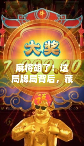 麻将胡了！这局牌局背后，藏着多少人生智慧？