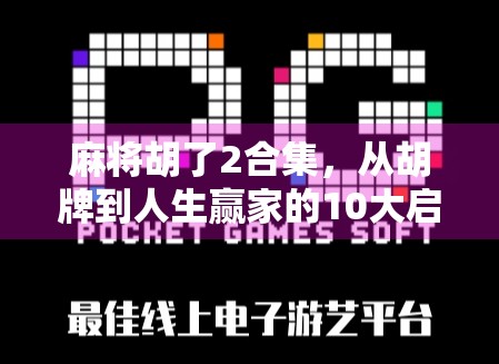 麻将胡了2合集，从胡牌到人生赢家的10大启示，你真的懂麻将吗？