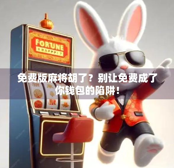 免费版麻将胡了？别让免费成了你钱包的陷阱！