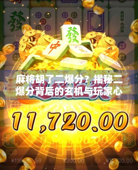 麻将胡了二爆分？揭秘二爆分背后的玄机与玩家心理博弈！