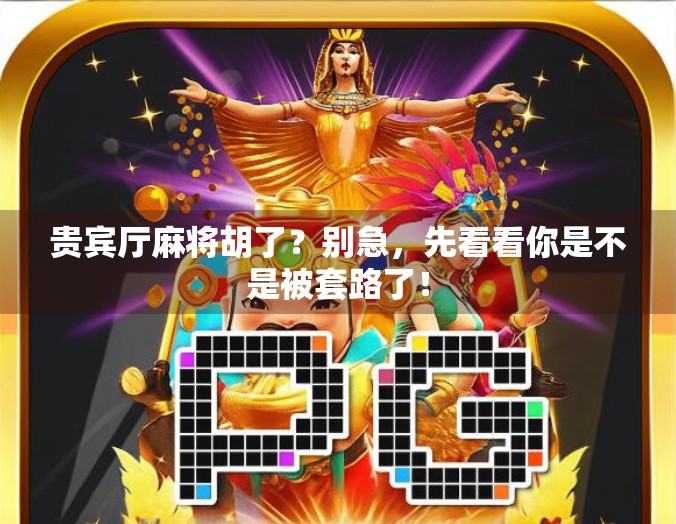 贵宾厅麻将胡了？别急，先看看你是不是被套路了！