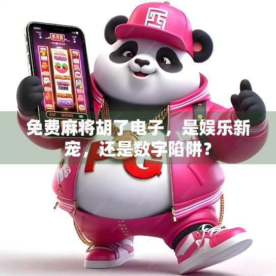 免费麻将胡了电子，是娱乐新宠，还是数字陷阱？