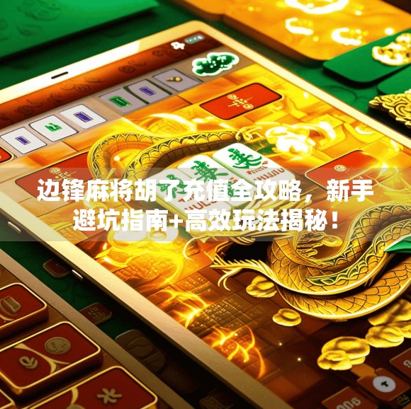 边锋麻将胡了充值全攻略，新手避坑指南+高效玩法揭秘！