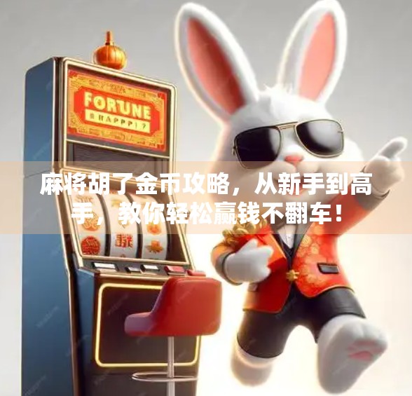 麻将胡了金币攻略，从新手到高手，教你轻松赢钱不翻车！