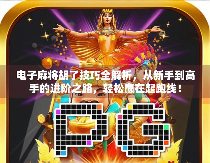 电子麻将胡了技巧全解析，从新手到高手的进阶之路，轻松赢在起跑线！